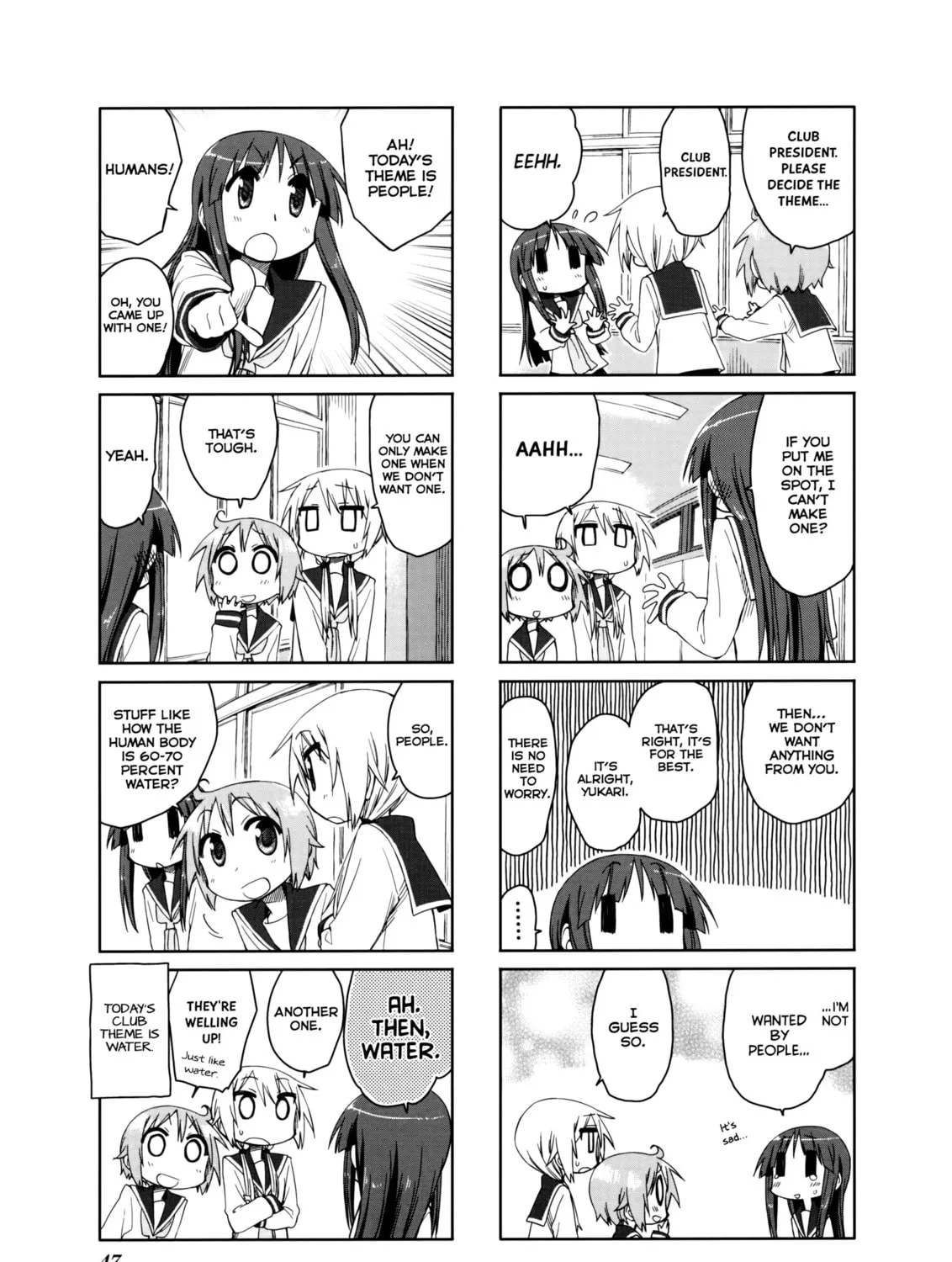 Read Yuyushiki chapter 35 image 10 on Lezhin