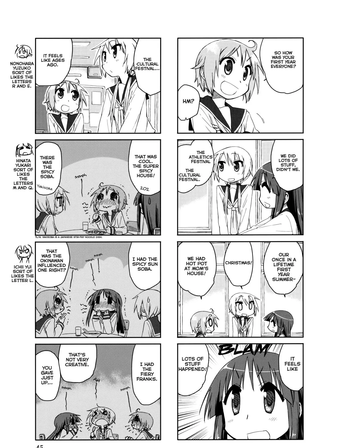 Read Yuyushiki chapter 35 image 6 on Lezhin