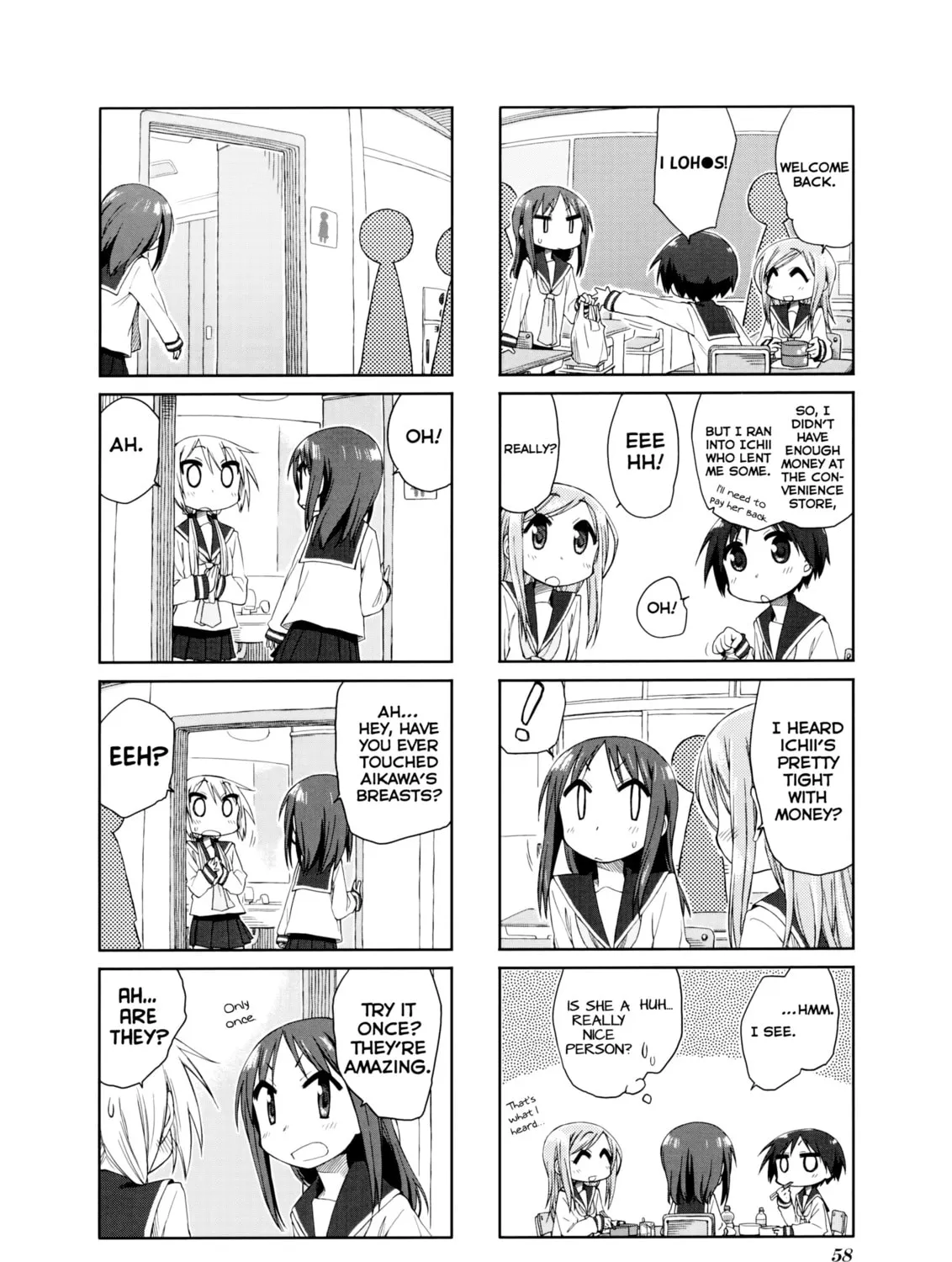 Read Yuyushiki chapter 36 image 16 on Lezhin