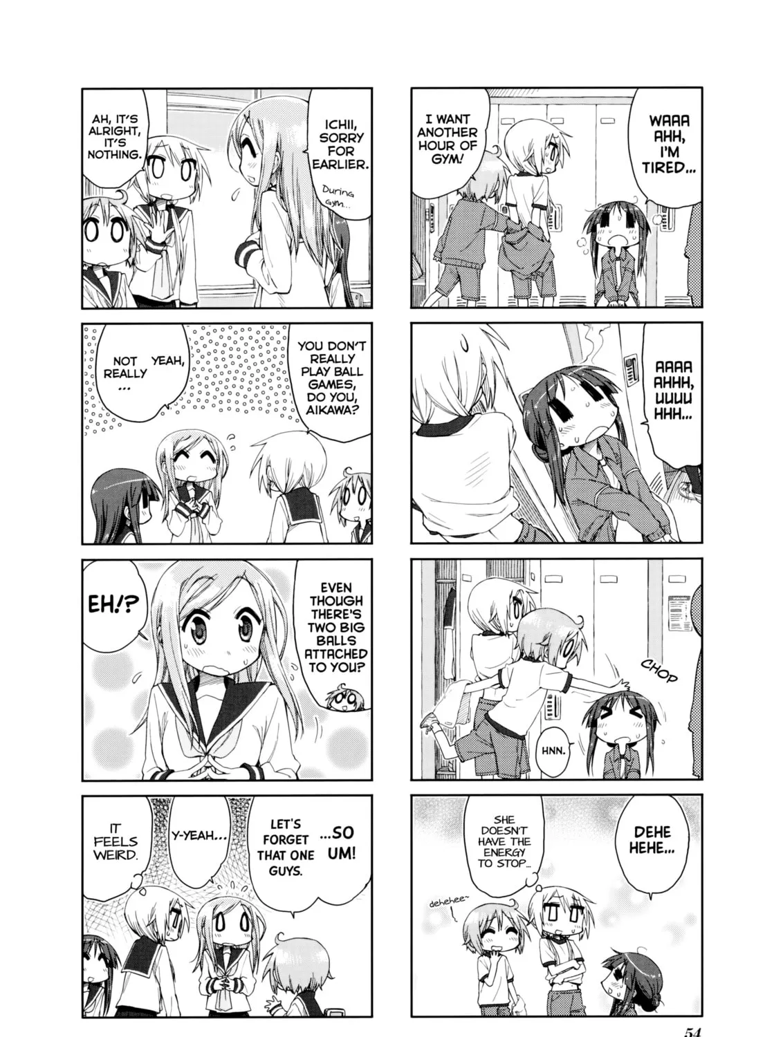 Read Yuyushiki chapter 36 image 8 on Lezhin