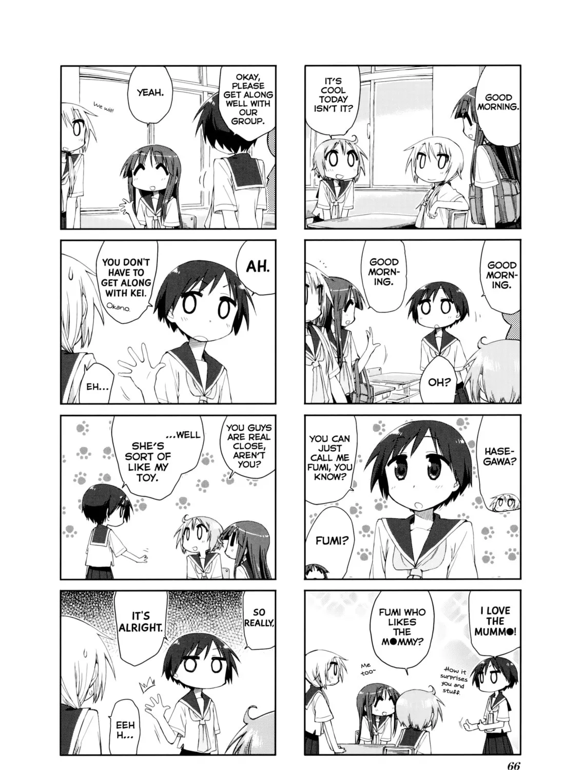 Read Yuyushiki chapter 37 image 12 on Lezhin