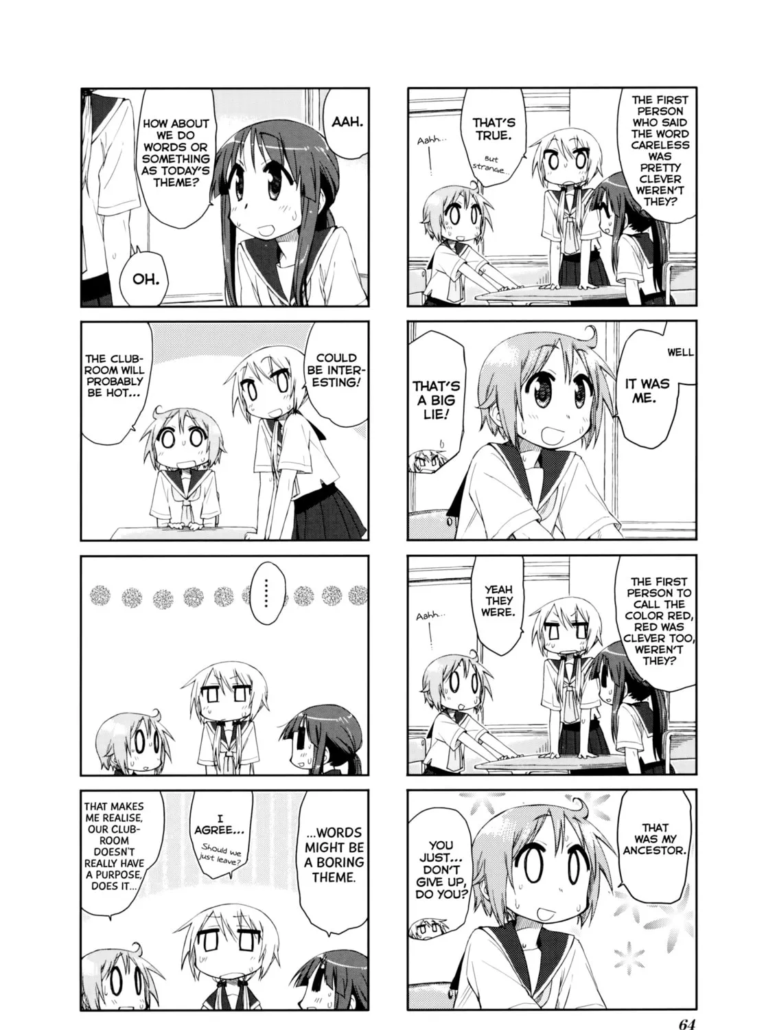 Read Yuyushiki chapter 37 image 8 on Lezhin