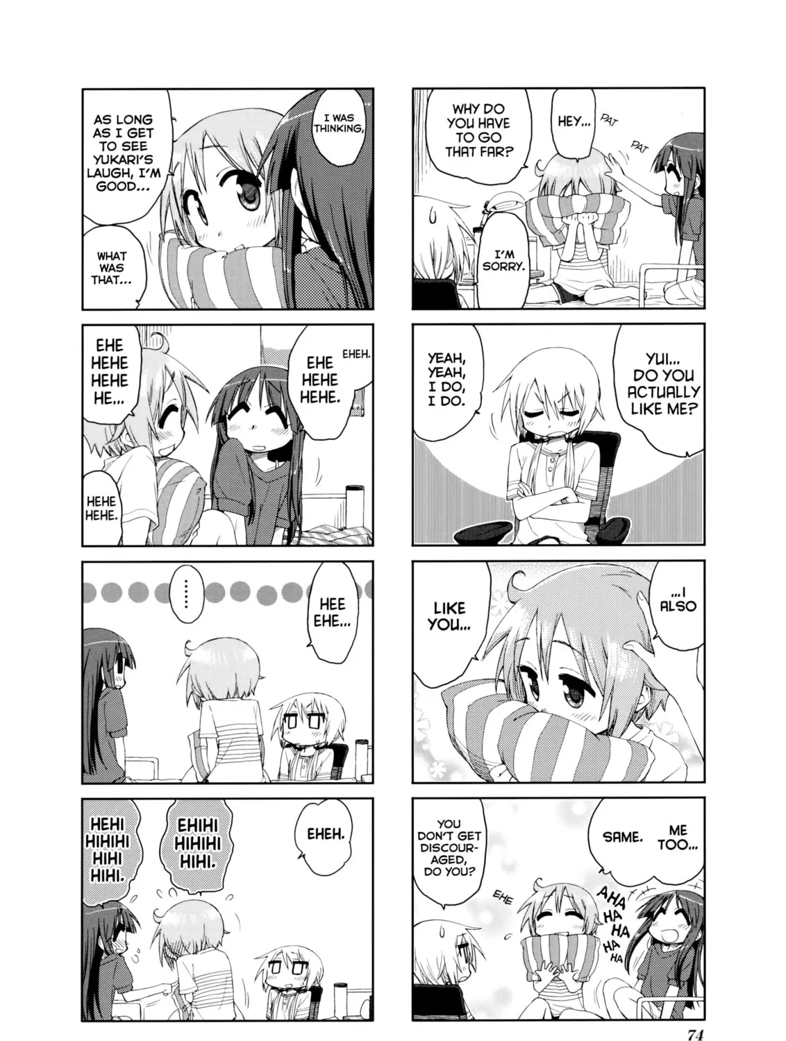 Read Yuyushiki chapter 38 image 12 on Lezhin