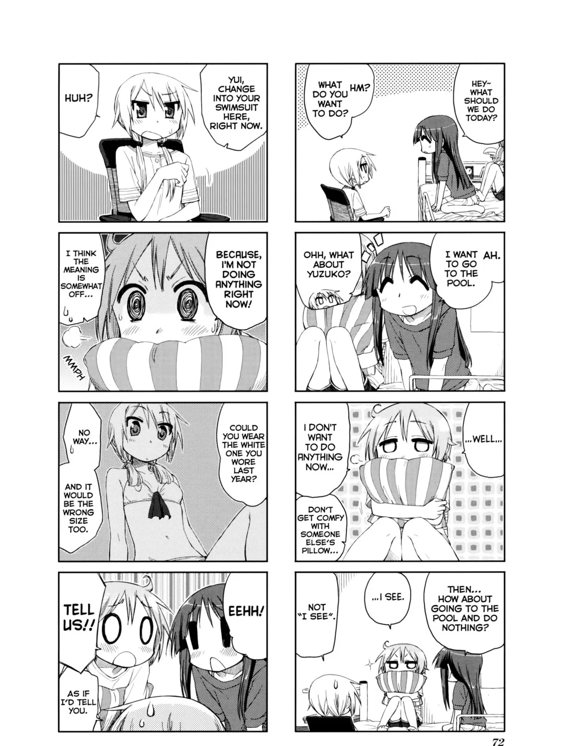 Read Yuyushiki chapter 38 image 8 on Lezhin