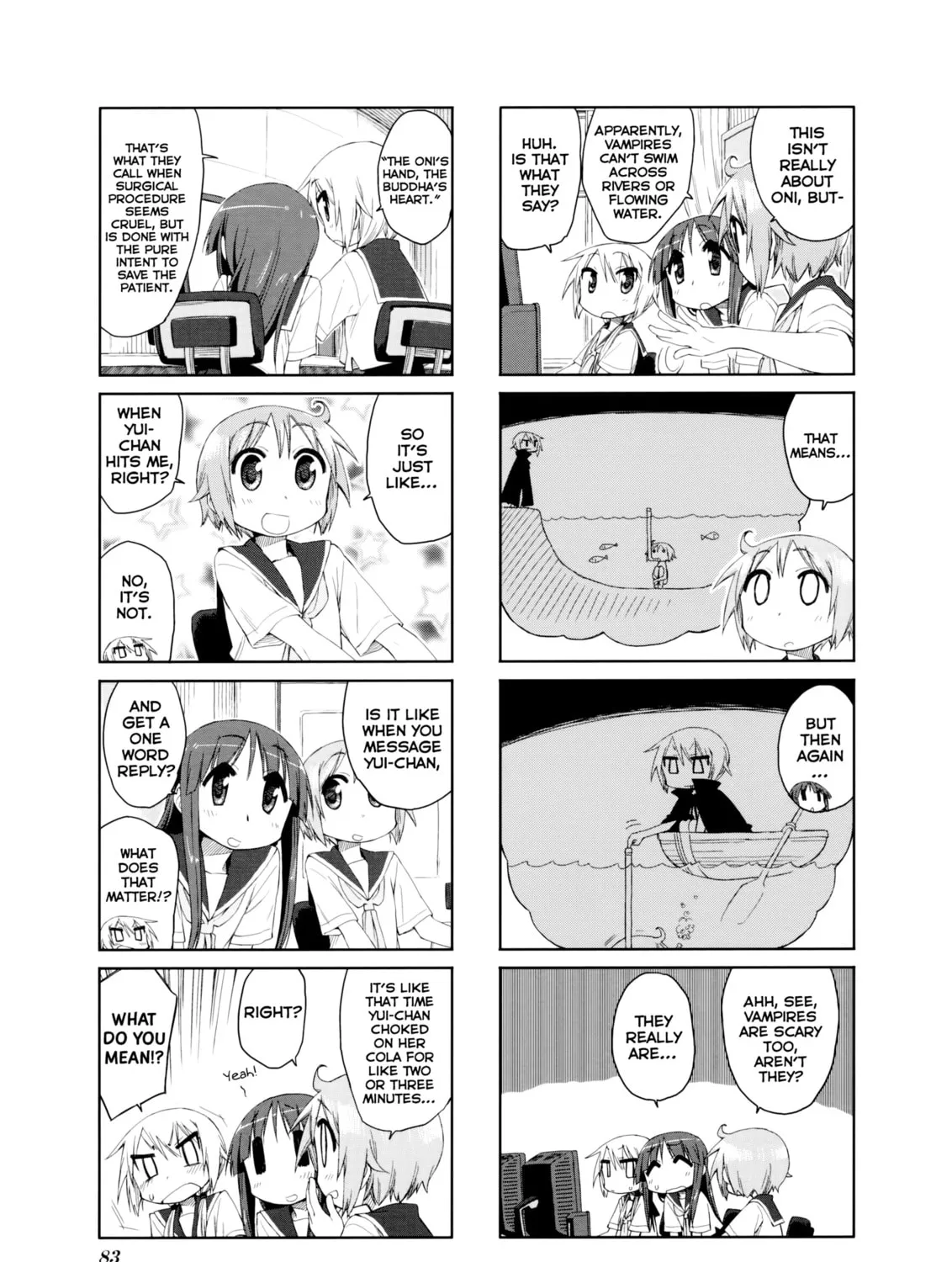 Read Yuyushiki chapter 39 image 14 on Lezhin