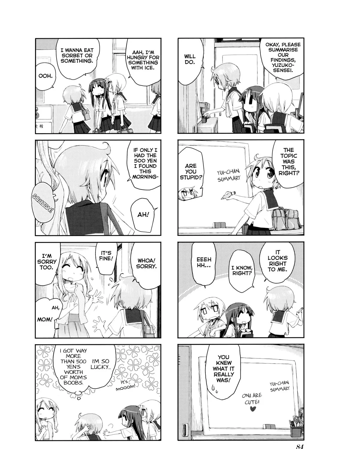 Read Yuyushiki chapter 39 image 16 on Lezhin