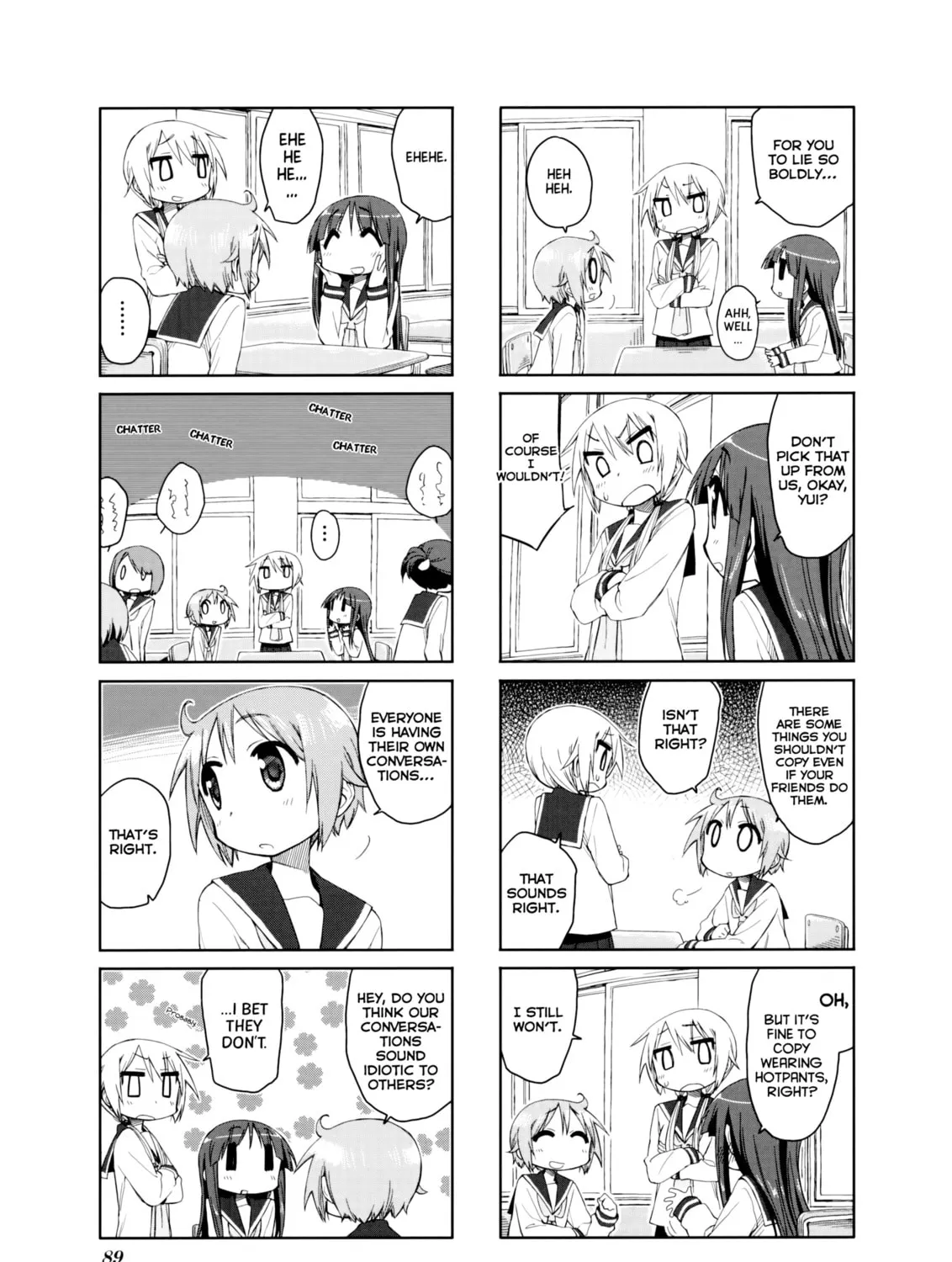 Read Yuyushiki chapter 40 image 10 on Lezhin