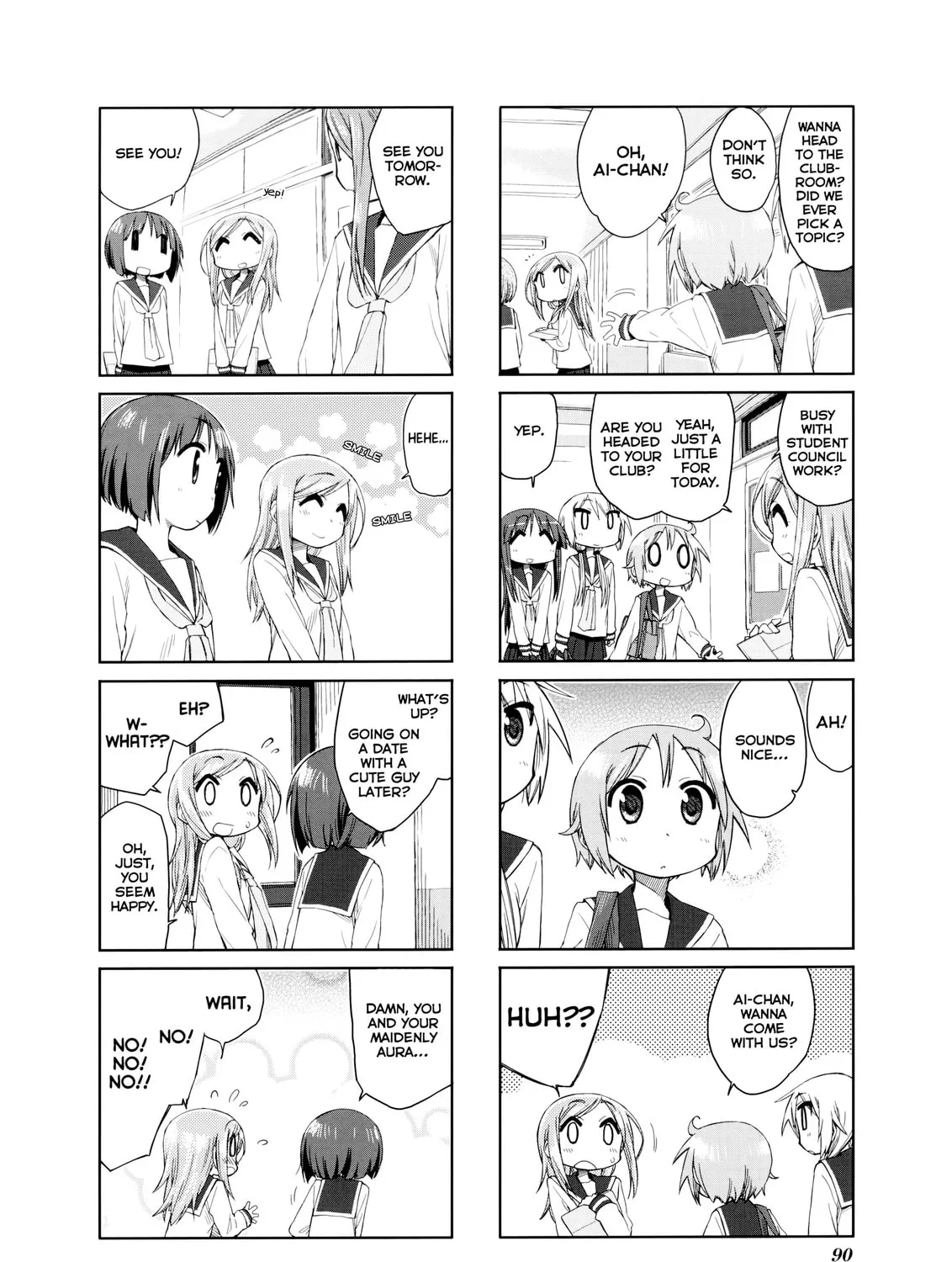 Read Yuyushiki chapter 40 image 12 on Lezhin