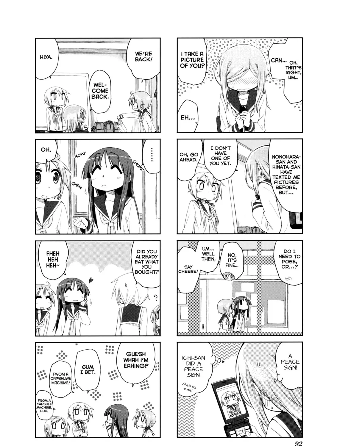 Read Yuyushiki chapter 40 image 16 on Lezhin