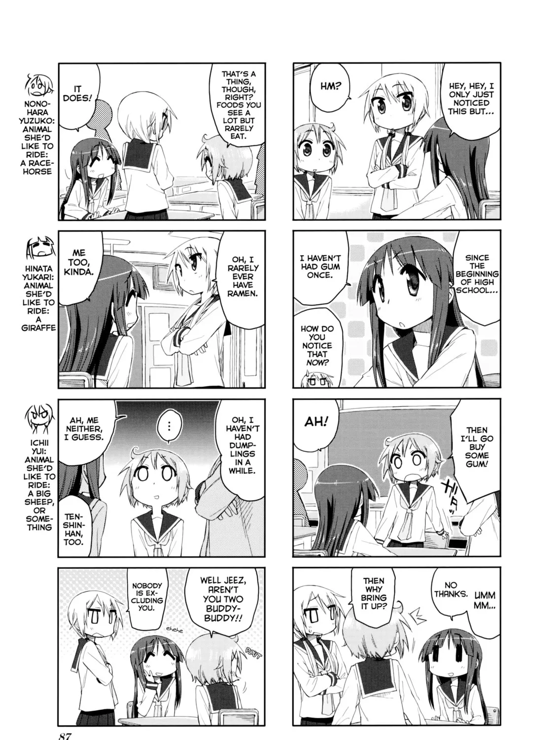 Read Yuyushiki chapter 40 image 6 on Lezhin