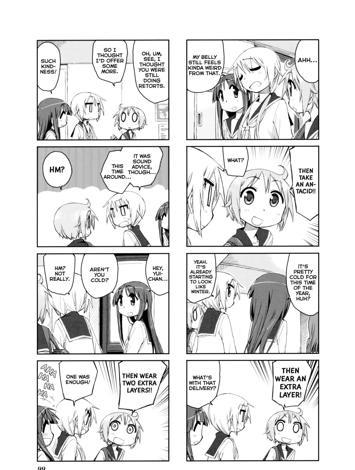 Read Yuyushiki chapter 41 image 12 on Lezhin