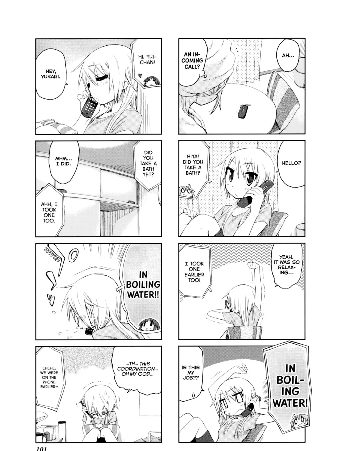 Read Yuyushiki chapter 41 image 16 on Lezhin