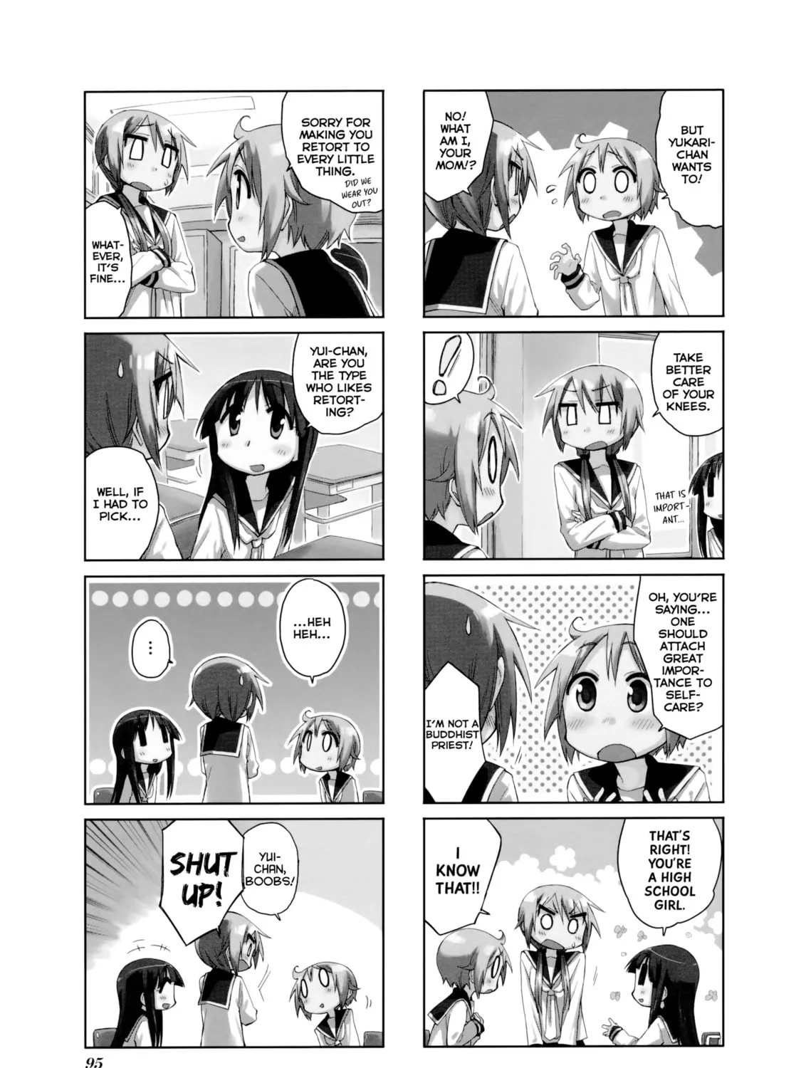 Read Yuyushiki chapter 41 image 4 on Lezhin
