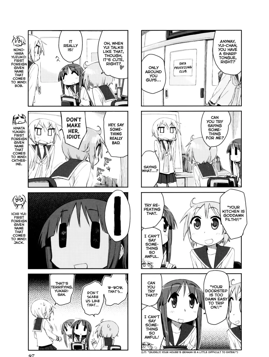 Read Yuyushiki chapter 41 image 8 on Lezhin
