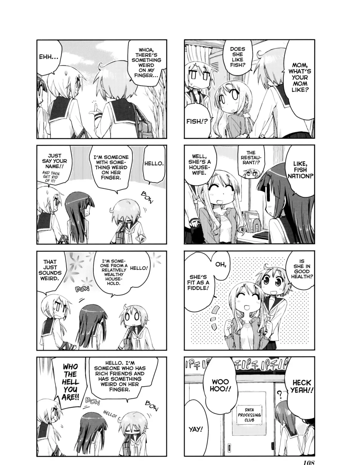 Read Yuyushiki chapter 42 image 12 on Lezhin
