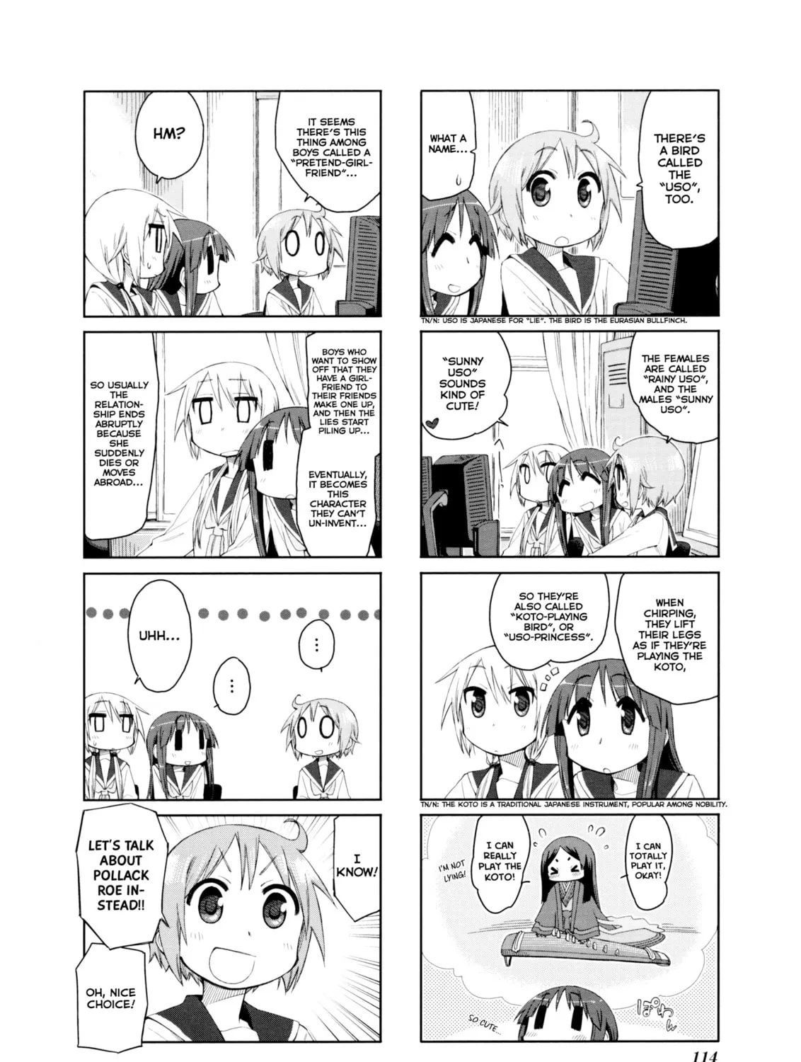 Read Yuyushiki chapter 43 image 12 on Lezhin