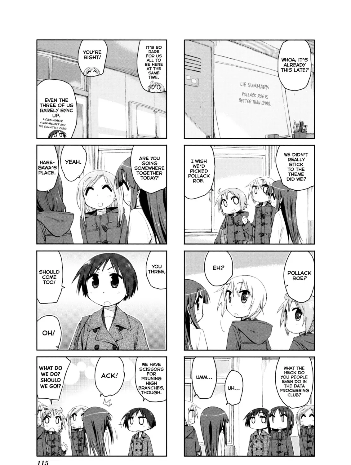 Read Yuyushiki chapter 43 image 14 on Lezhin