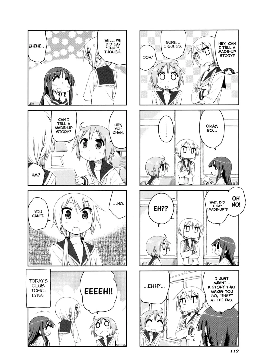 Read Yuyushiki chapter 43 image 8 on Lezhin