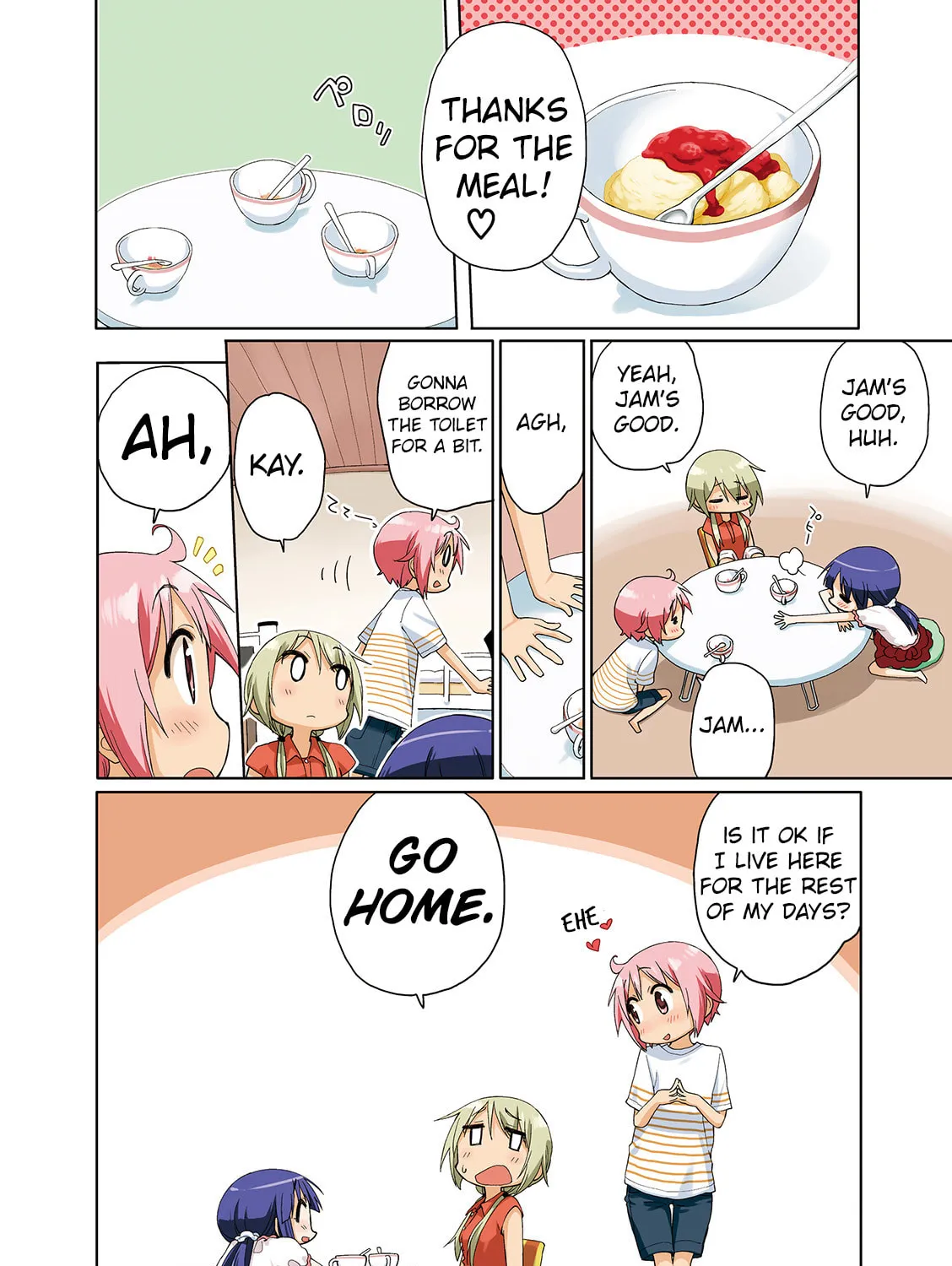 Read Yuyushiki chapter 44 image 14 on Lezhin