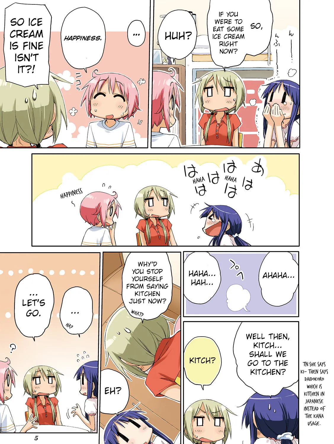Read Yuyushiki chapter 44 image 8 on Lezhin