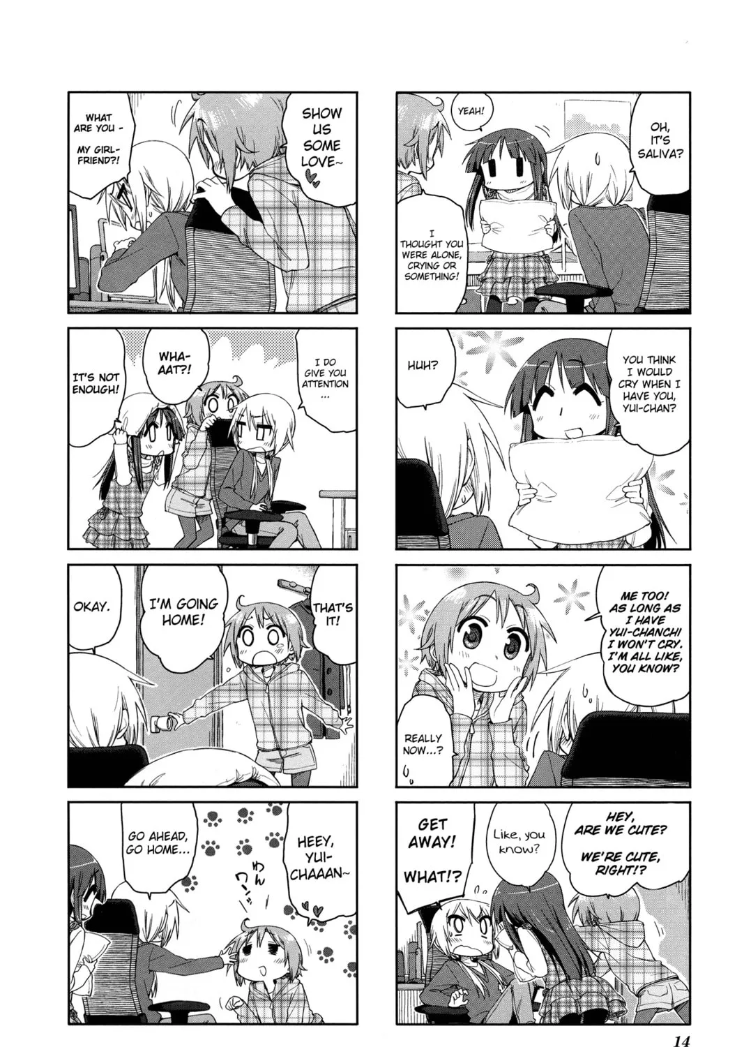 Read Yuyushiki chapter 45 image 10 on Lezhin