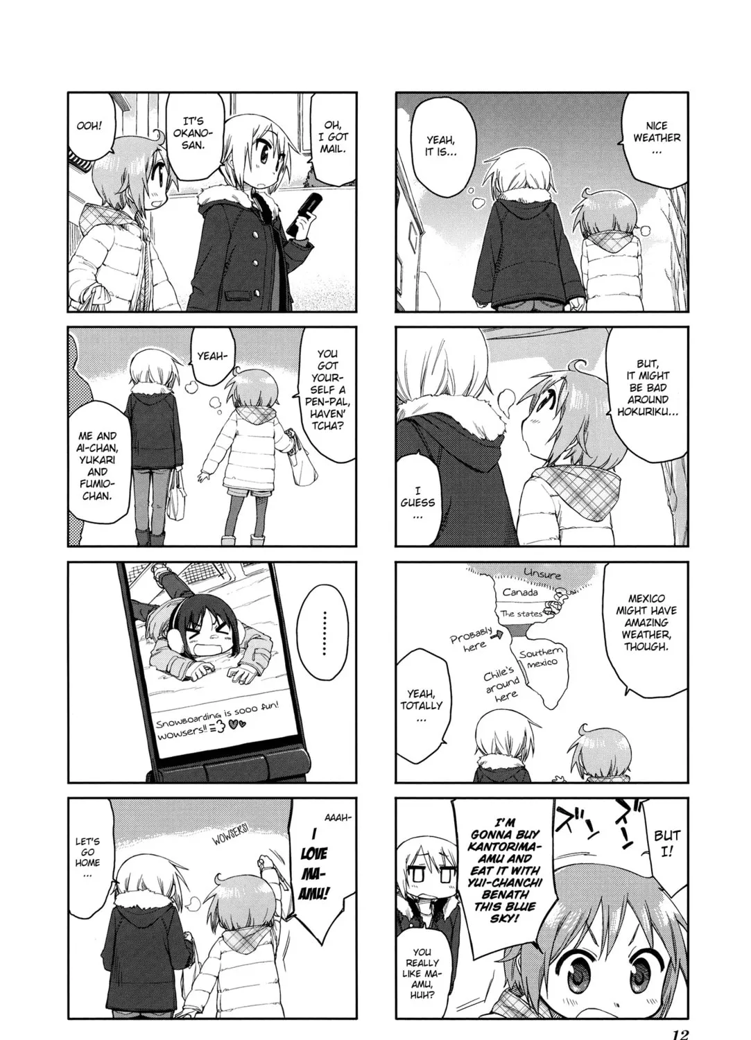 Read Yuyushiki chapter 45 image 6 on Lezhin