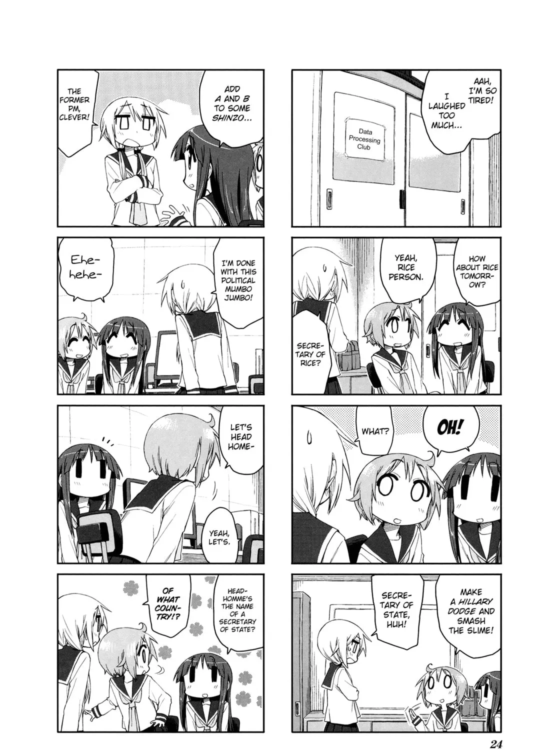 Read Yuyushiki chapter 46 image 14 on Lezhin