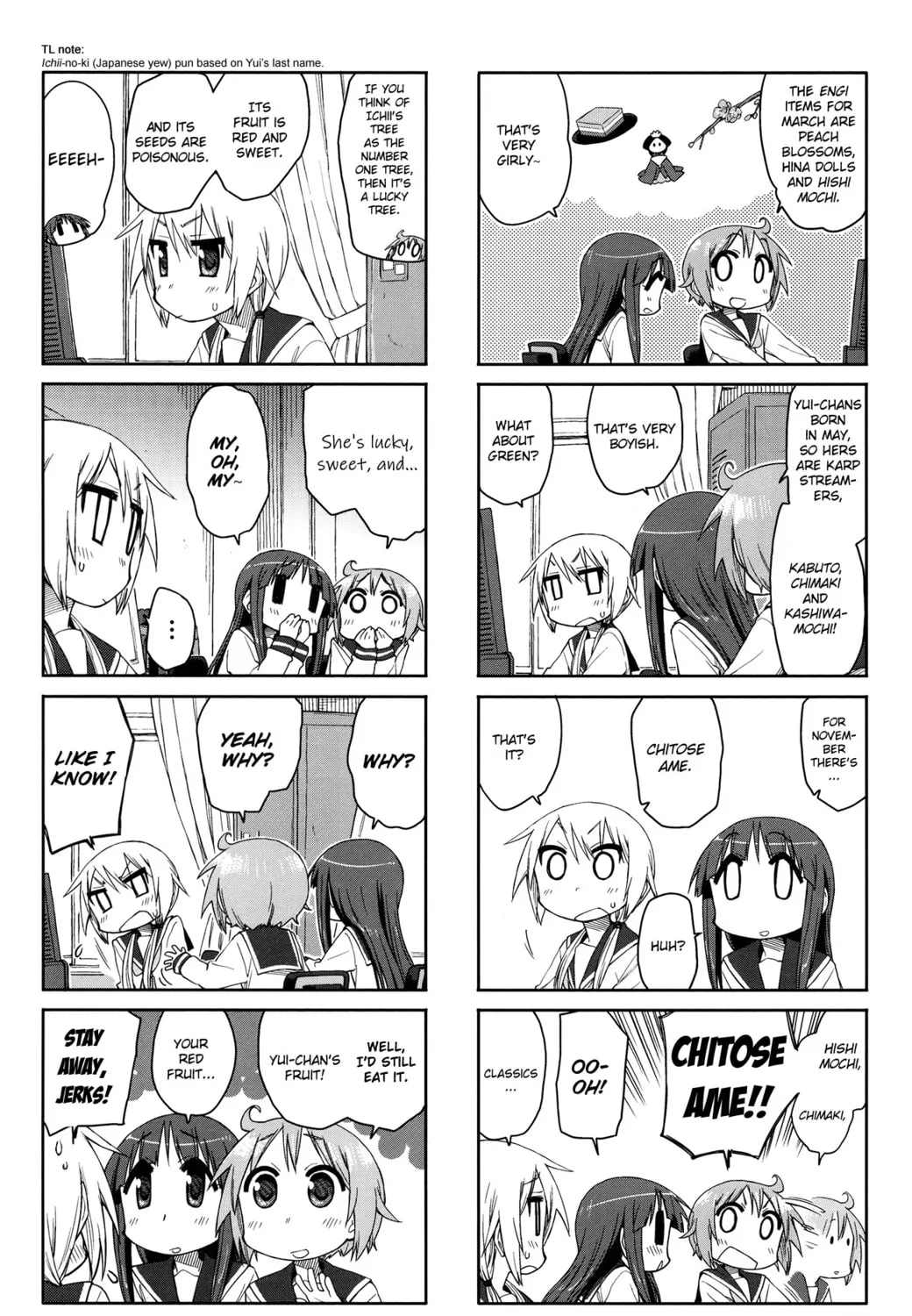 Read Yuyushiki chapter 47 image 10 on Lezhin