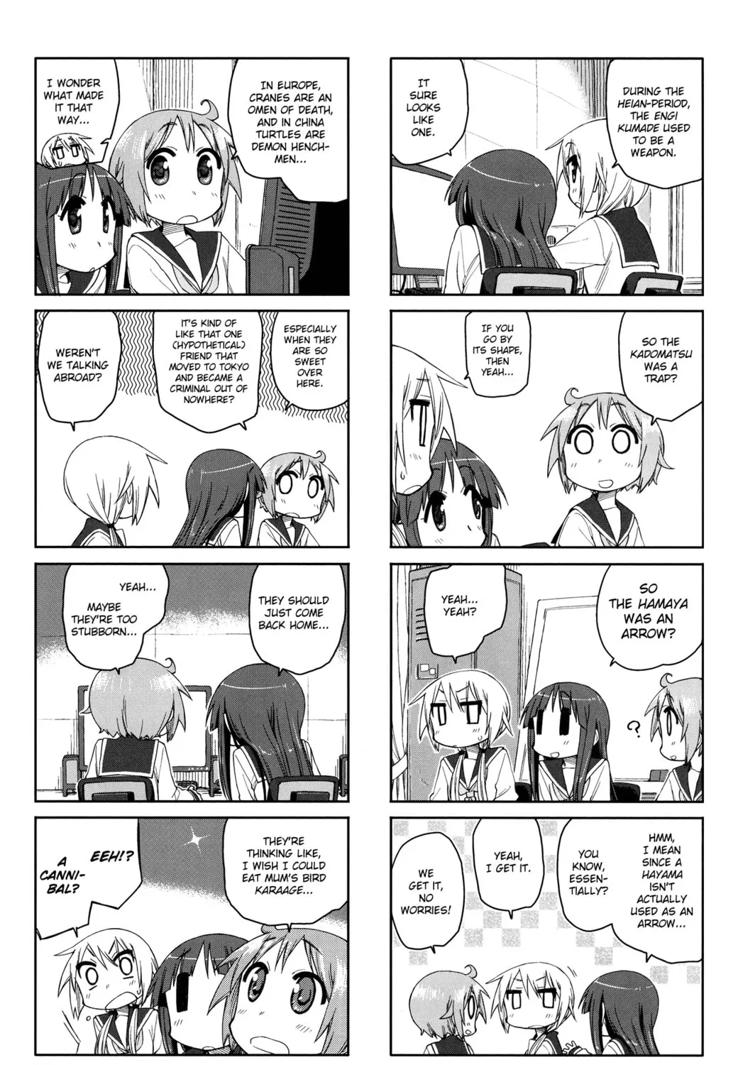 Read Yuyushiki chapter 47 image 12 on Lezhin