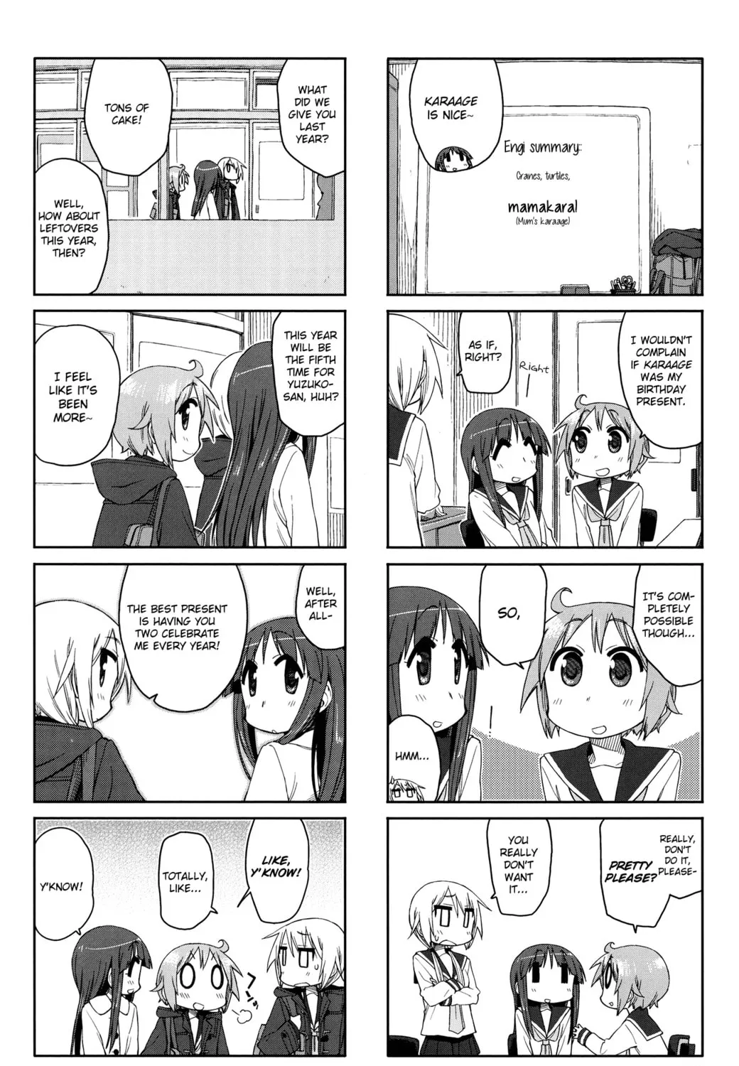 Read Yuyushiki chapter 47 image 14 on Lezhin