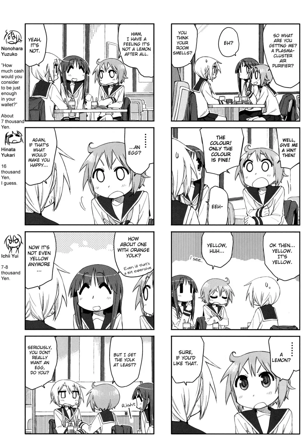 Read Yuyushiki chapter 47 image 4 on Lezhin
