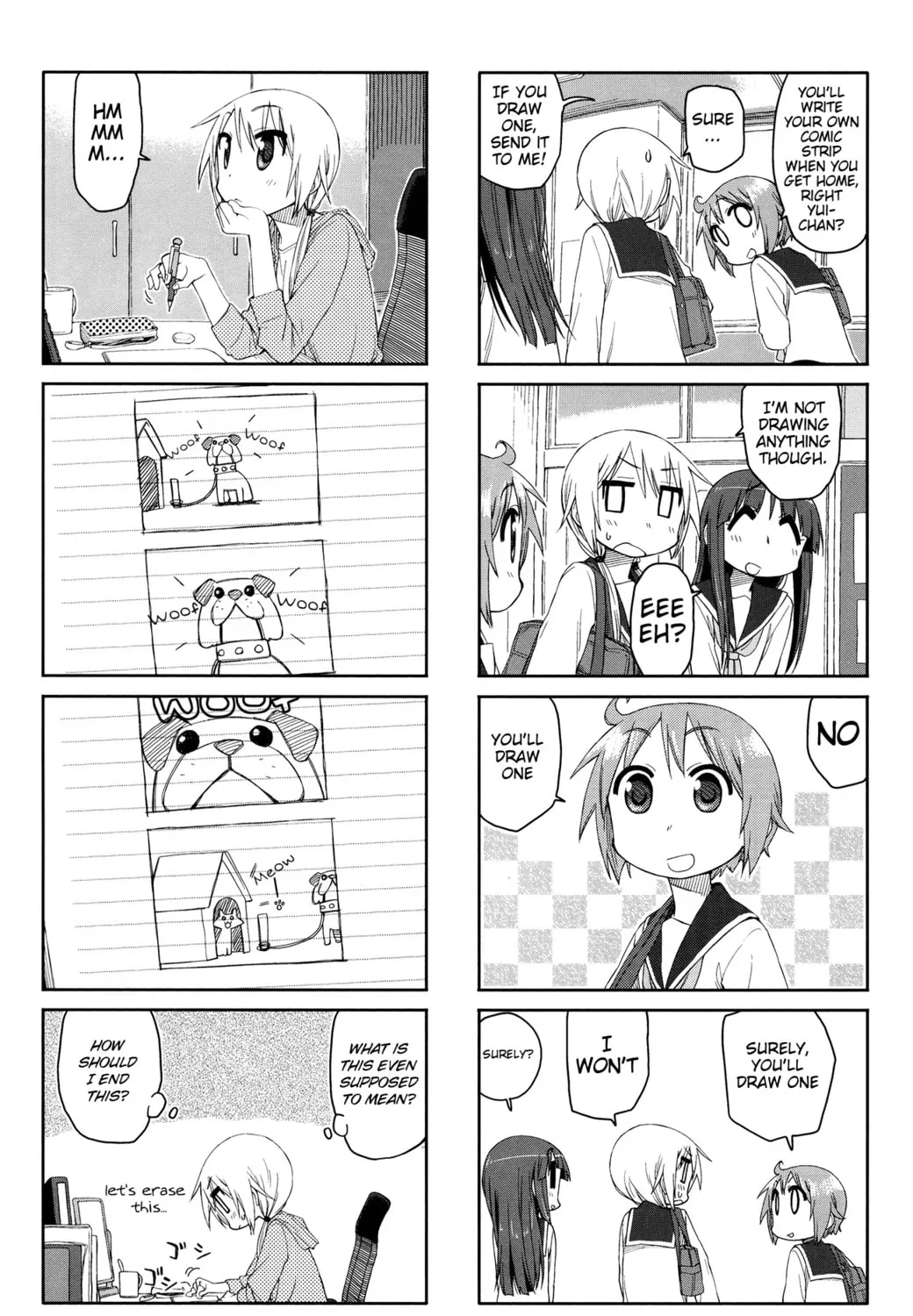 Read Yuyushiki chapter 48 image 10 on Lezhin
