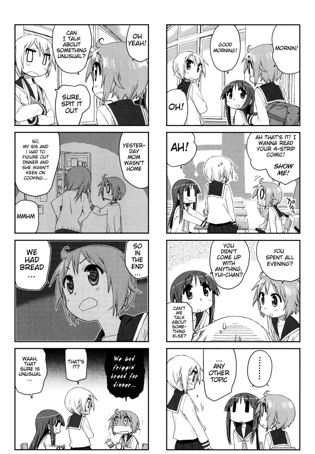 Read Yuyushiki chapter 48 image 12 on Lezhin