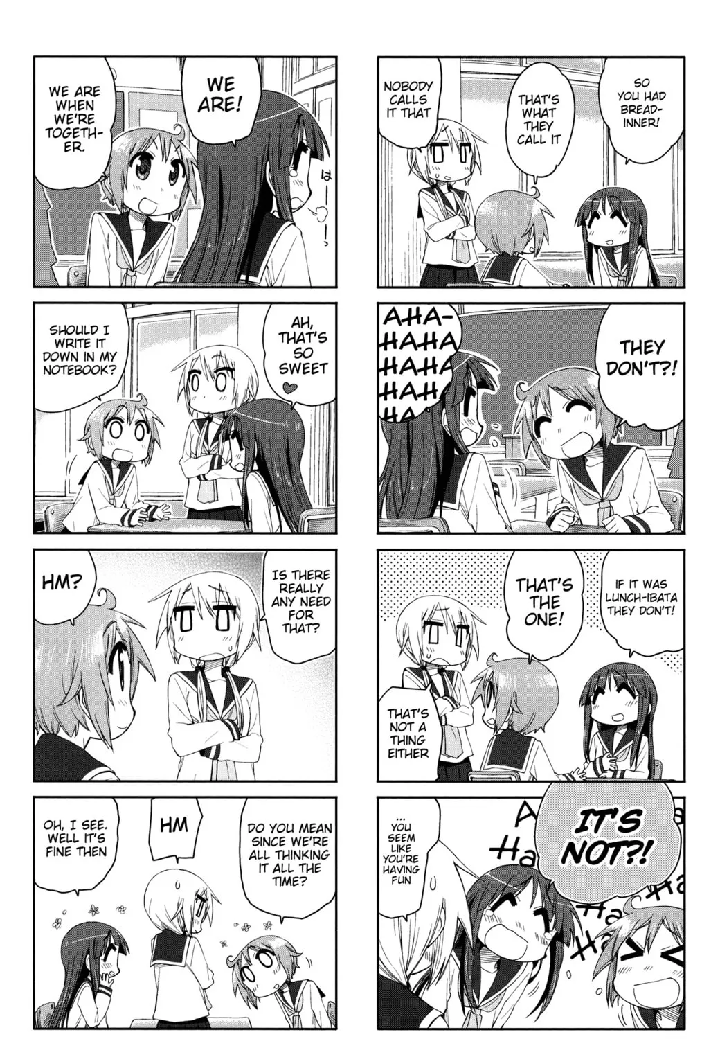 Read Yuyushiki chapter 48 image 14 on Lezhin