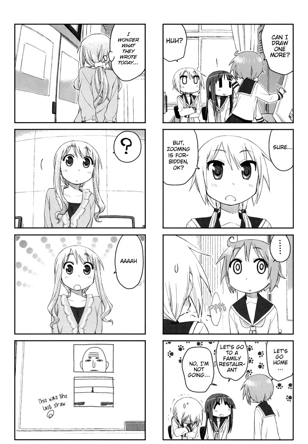 Read Yuyushiki chapter 48 image 8 on Lezhin