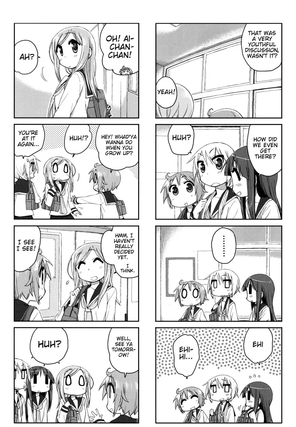 Read Yuyushiki chapter 49 image 12 on Lezhin