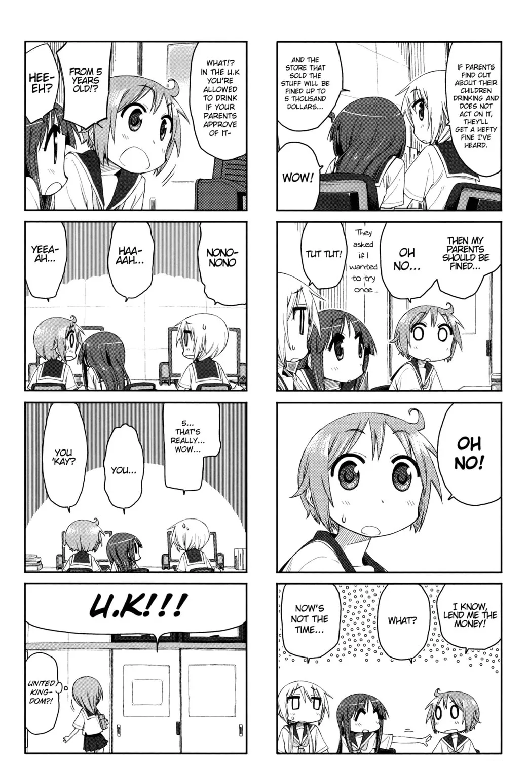 Read Yuyushiki chapter 50 image 10 on Lezhin