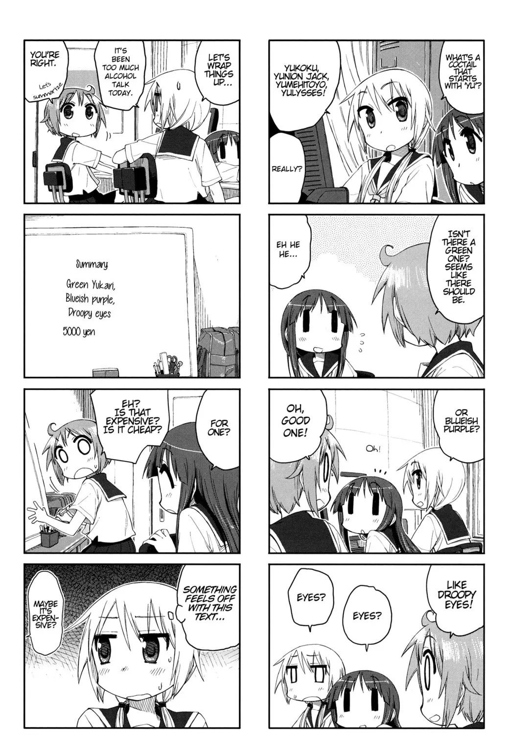 Read Yuyushiki chapter 50 image 12 on Lezhin