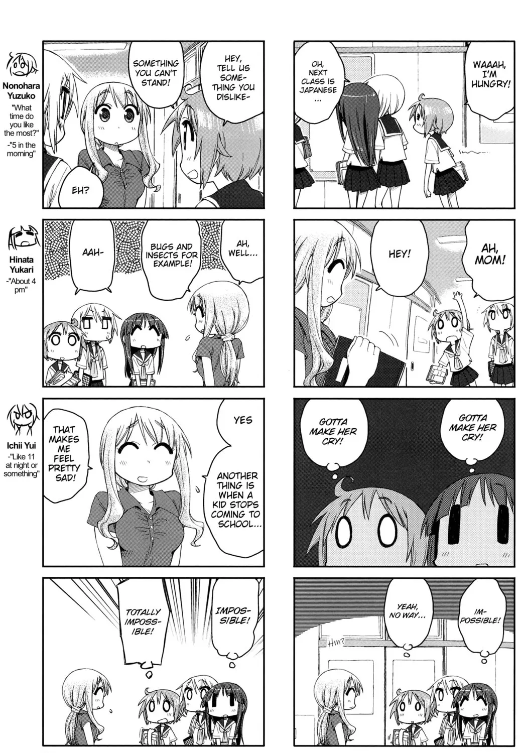 Read Yuyushiki chapter 50 image 4 on Lezhin