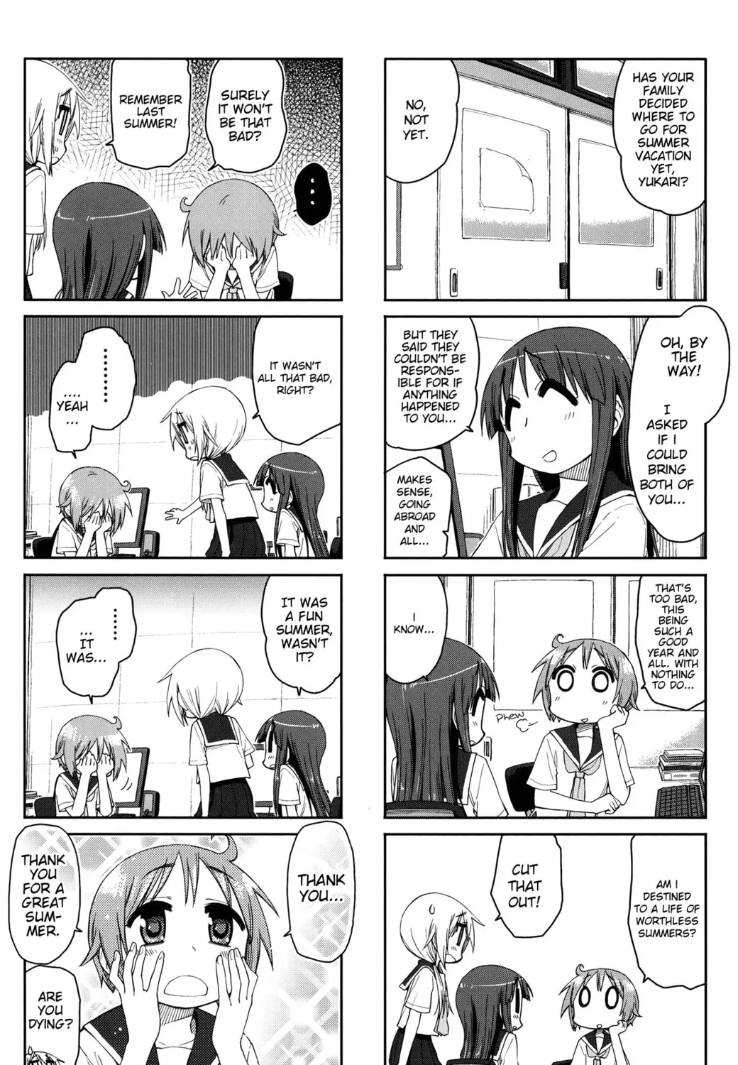 Read Yuyushiki chapter 51 image 10 on Lezhin