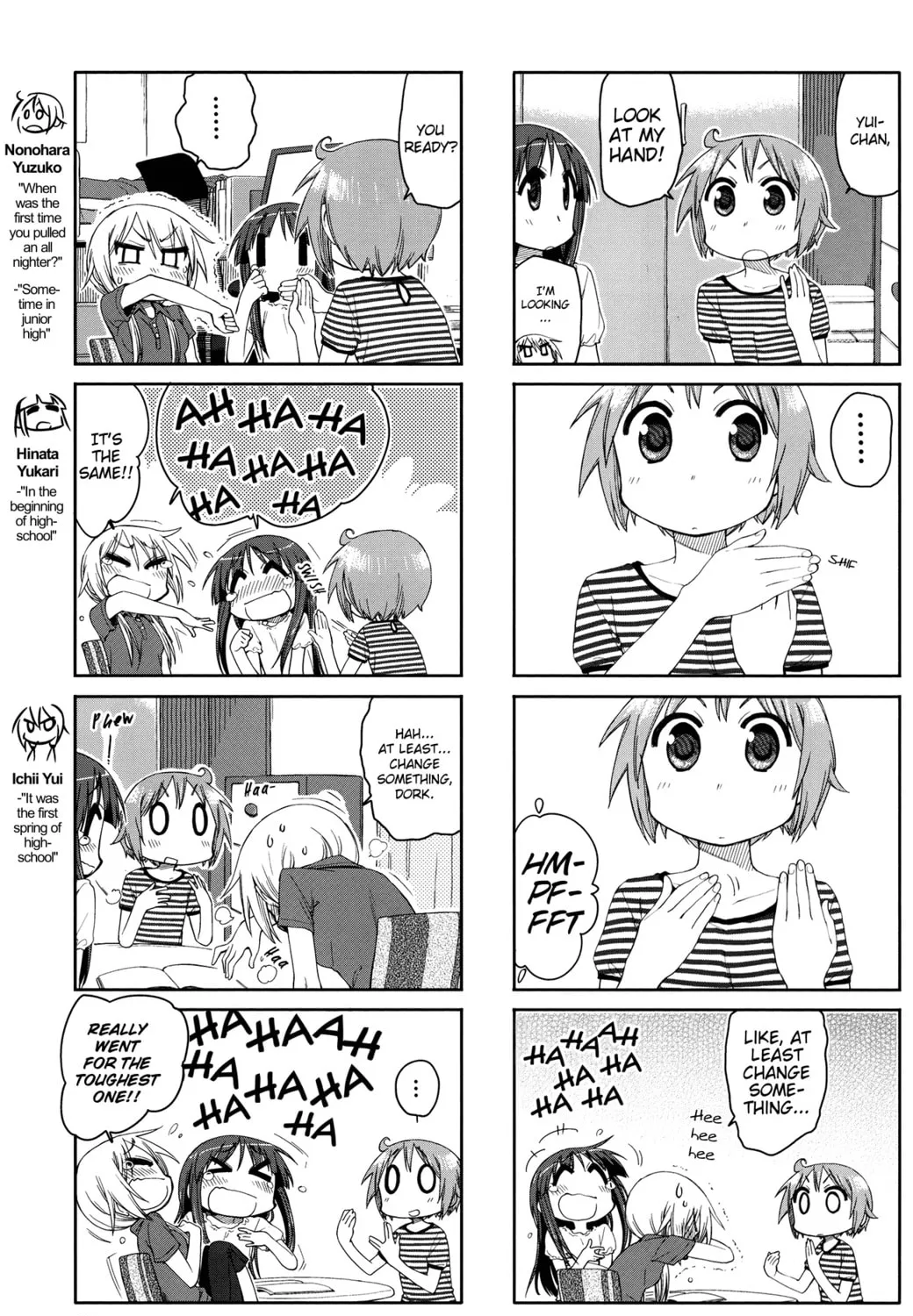 Read Yuyushiki chapter 51 image 4 on Lezhin