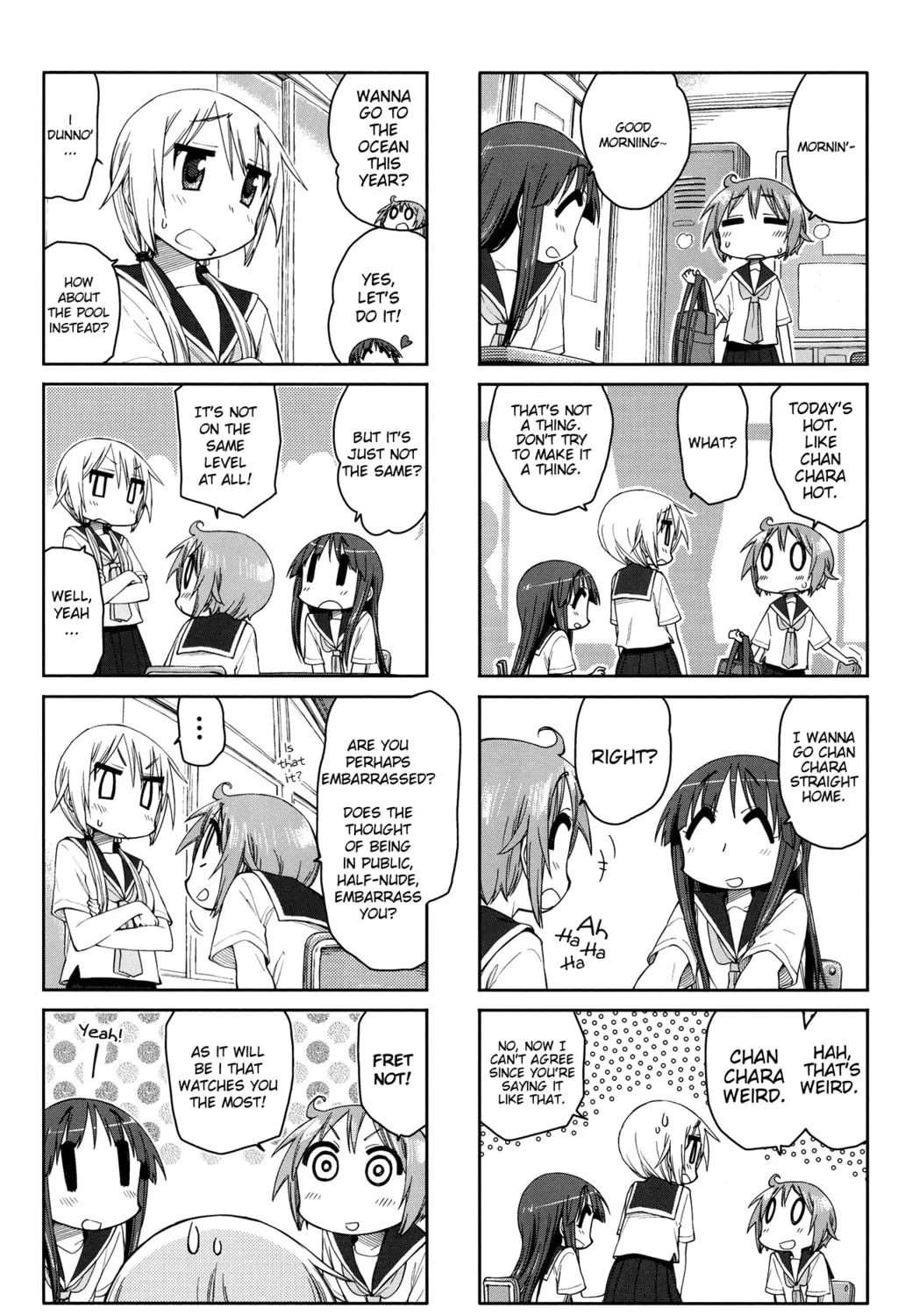 Read Yuyushiki chapter 51 image 6 on Lezhin