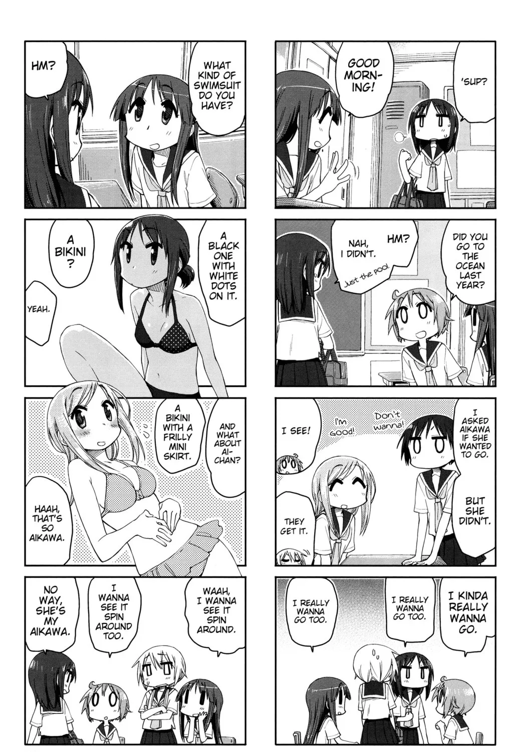Read Yuyushiki chapter 51 image 8 on Lezhin
