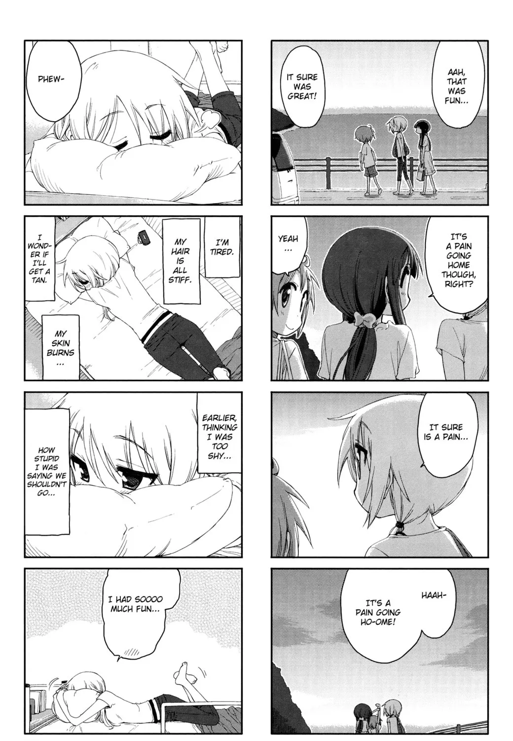 Read Yuyushiki chapter 52 image 8 on Lezhin