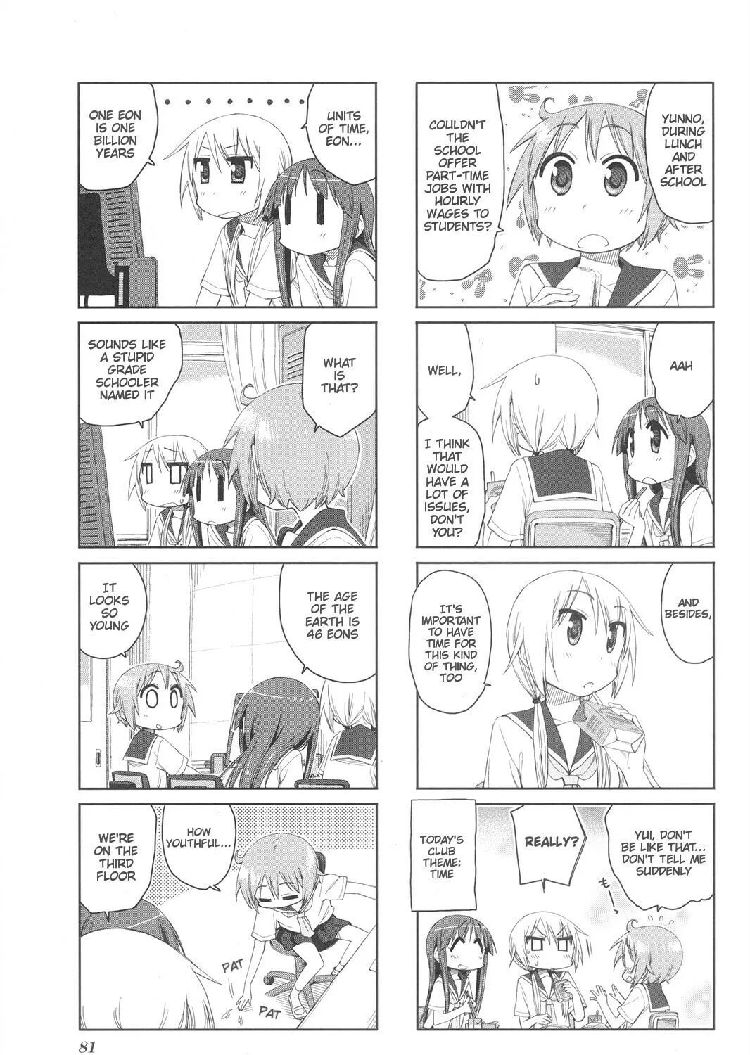 Read Yuyushiki chapter 53 image 10 on Lezhin