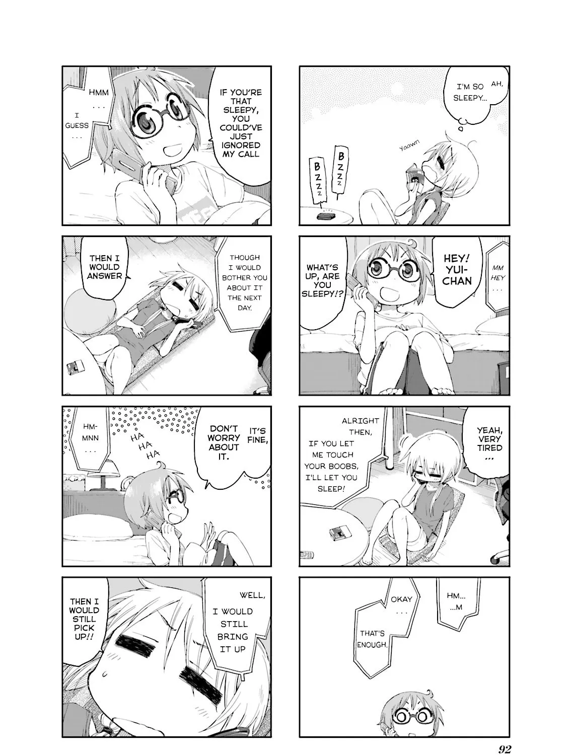Read Yuyushiki chapter 54 image 14 on Lezhin