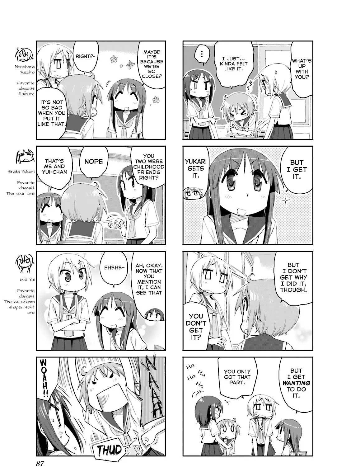 Read Yuyushiki chapter 54 image 4 on Lezhin
