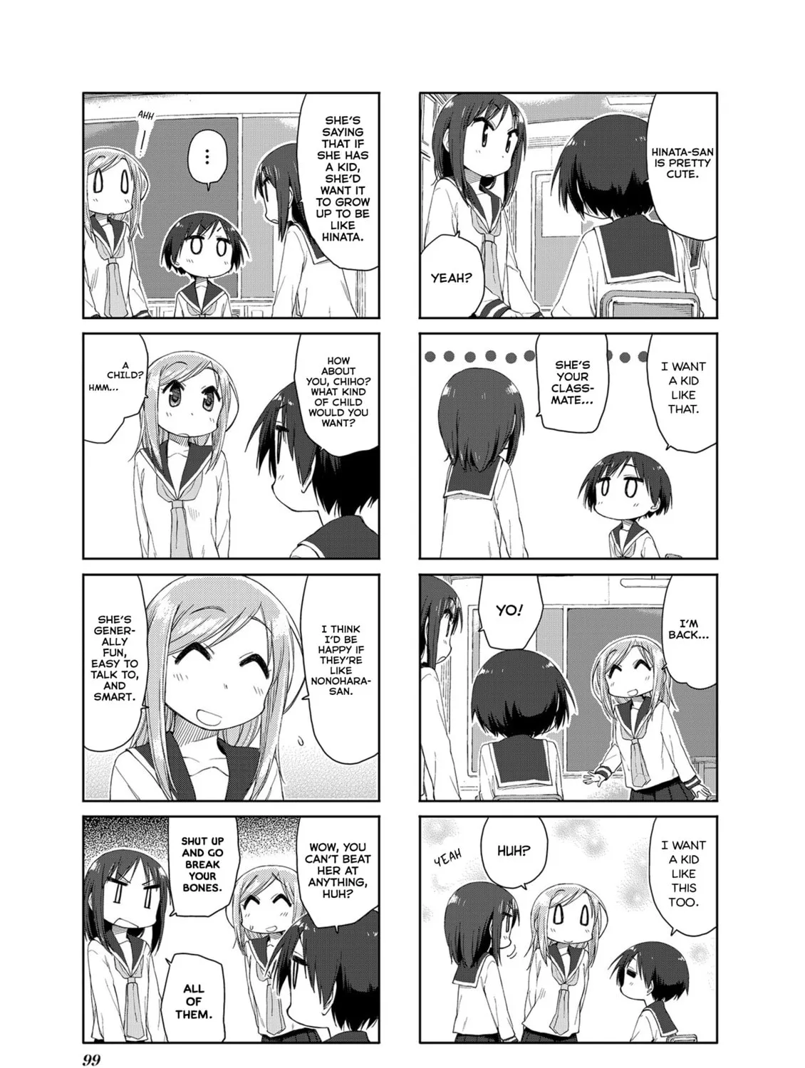 Read Yuyushiki chapter 55 image 12 on Lezhin