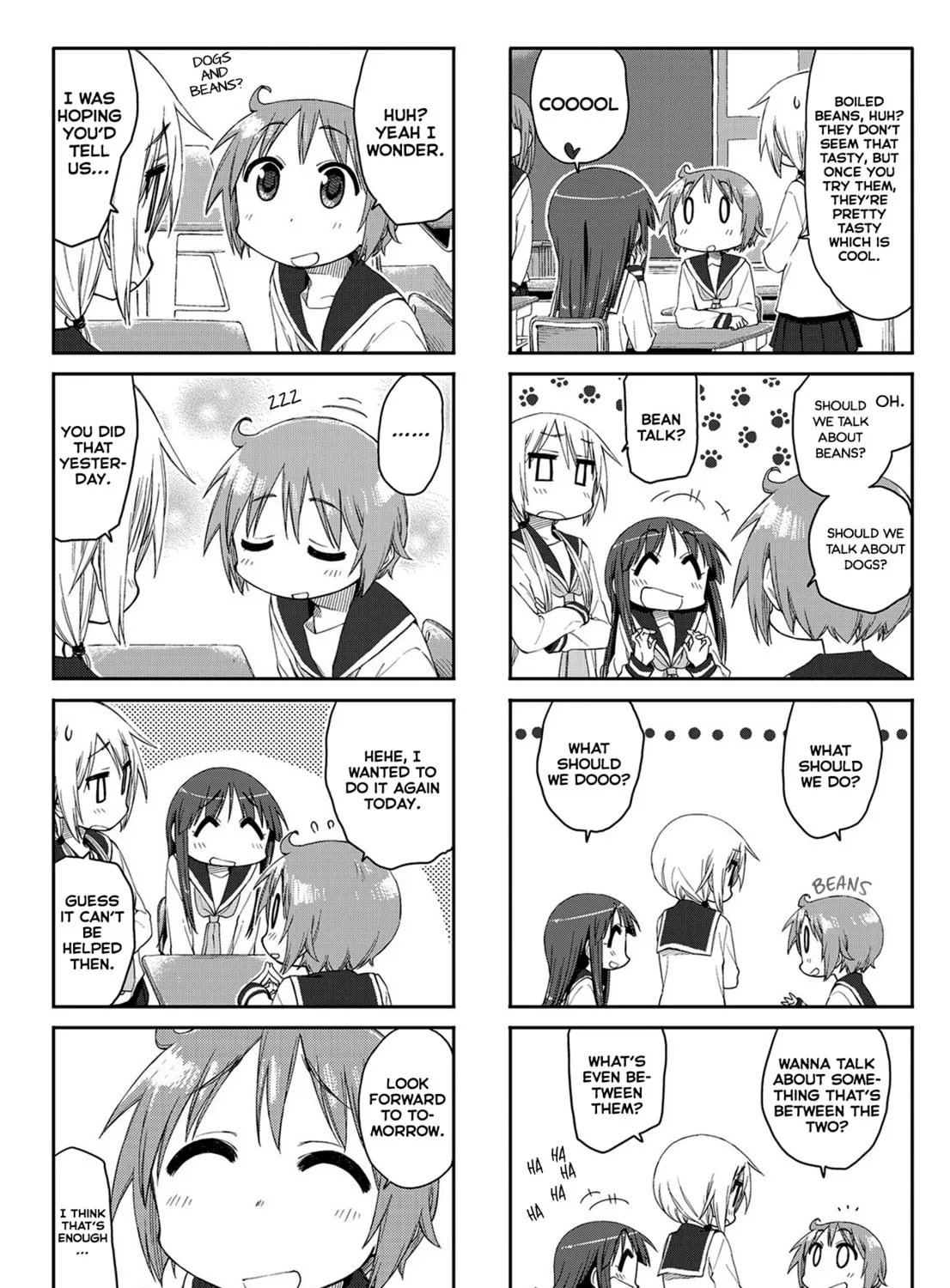 Read Yuyushiki chapter 56 image 8 on Lezhin