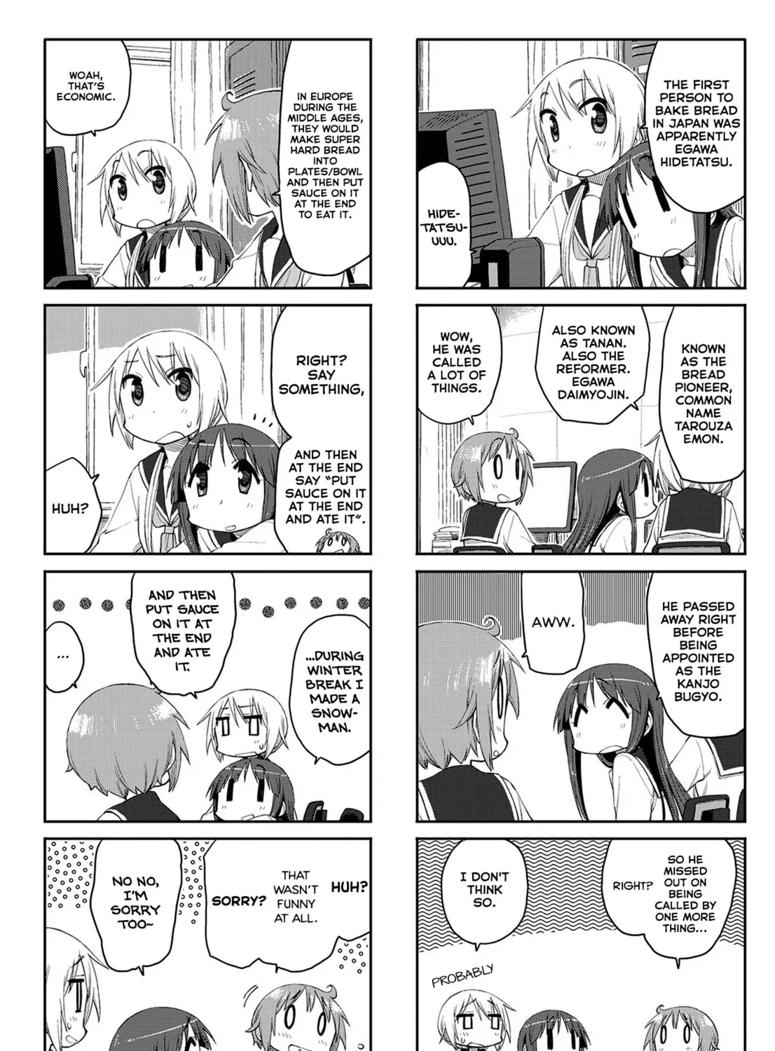 Read Yuyushiki chapter 57 image 10 on Lezhin